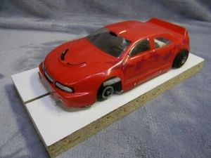 1/24 MASSSTAB VINTAGE JK GEPARD FLEX-TYP ROT SPORT STRASSENWAGEN SLOTCAR - Bild 1 von 6