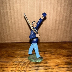 VINTAGE THE FRANKLIN MINT 22ND U.S INFANTRY FINE PEWTER 54MM - Picture 1 of 6