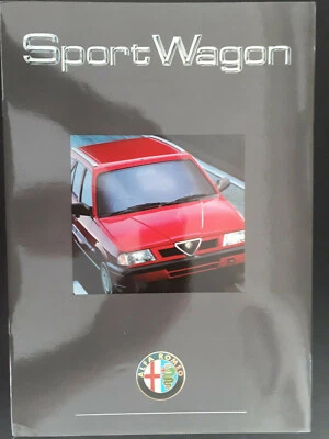 Folleto Alfa Romeo Sport Wagon - 1.7 16V Foto 1 de 2