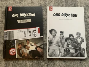 2 ONE DIRECTION LTD EDITION YEARBOOK ALBUMS TAKE ME HOME ,UP ALL NIGHT - Foto 1 di 3