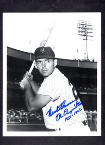 Frank Thomas Signed Autographed 8 x 10 Photo New York Mets FREE SHIPPING - Picture 1 of 1