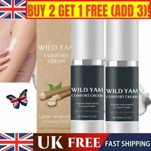 Wild Yam Comfort Cream, Wild Yam Cream for Hormone Balance - Picture 1 of 8