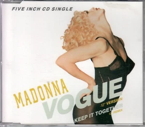 Madonna CD-SINGLE VOGUE © 1989 - Bild 1 von 2