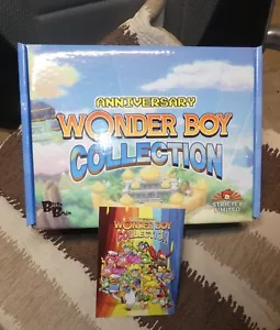 Switch Nintendo Wonder boy collector limited Anniversary Box set postcard - Picture 1 of 7