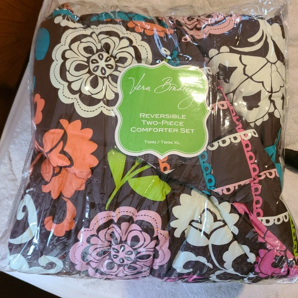 Conjunto de edredom duplo Vera Bradley novo com etiquetas em Lola - Imagem 1 de 3