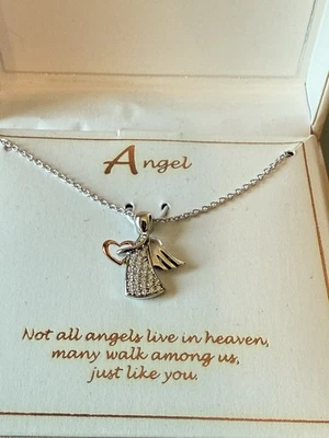 kohls angel necklace  - Image 1 of 4