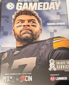 Pittsburgh Steelers vs. Cincinnati Bengals Official NFL GameDay 16.11.25 Salute - Bild 1 von 4