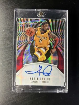 2016-17 Panini Revolution - Autographs Kyrie Irving #3 (AU) ON CARD! - Image 1 of 3