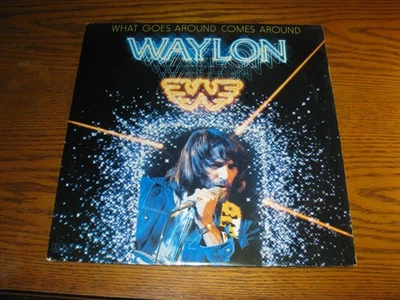 vinyl - Waylon Jennings - Waylon - ultrasonically cleaned - new outer sleeve - - Image 1 of 4