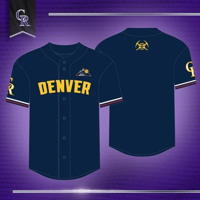 Camiseta deportiva Rockies D Nuggets Giveaway - todas las tallas Foto 1 de 4