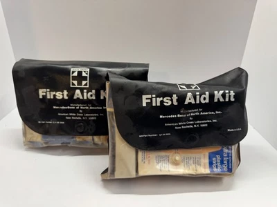 PAR KITS PRIMEROS AUXILIOS MERCEDES ORIGINALES Q 4 86 0005 Foto 1 de 4