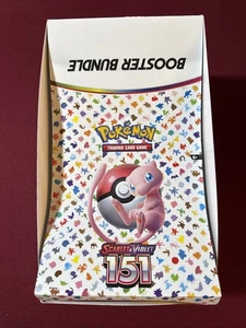 Pokemon Scarlet & Violet -EMPTY 151 Booster Bundle Display BOX ONLY, *No cards*  - Picture 1 of 11