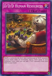 Yugioh! D/D/D Human Resources - MP16-EN172 - Common - 1st Edition Near Mint - Picture 1 of 1