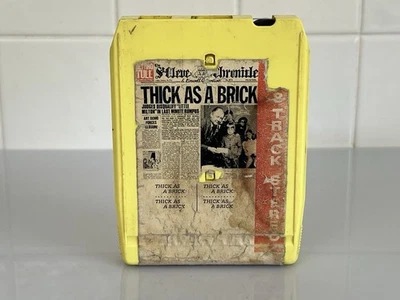 Jethro Tull: Thick As A Brick (1972) 8 Track Tape WEA Music Refurbished Cassette - Image 1 of 3