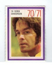 1970-71 Esso Power Players #65 Derek Sanderson 16 (ref 219571)
