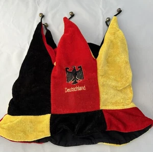 Deutschland Adjustable Cap Jester Hat - Picture 1 of 7
