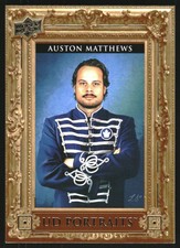 2023-24 Upper Deck UD Portraits #P22 Auston Matthews 