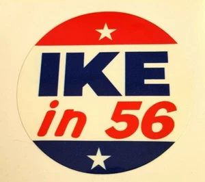 Ike in 56 sticker decal hotrod rat rod vintage look car truck nostalgia 167 - Bild 1 von 1
