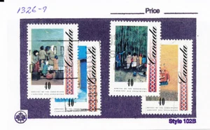 Canada Sc 1743-9 - 1998 automatistes (painters) VFU - Picture 1 of 1