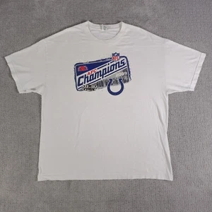 Indianapolis Colts NFL 2009 AFC Conference Champions T-Shirt Herren 2XL weiß - Bild 1 von 10
