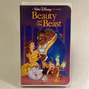 Walt Disney Classic Beauty and the Beast 1992 Rare Black Diamond Edition VHS  - Picture 1 of 6