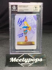 The Legend of Zelda Custom Signed Card Patricia Summersett Auto BGS Authentic