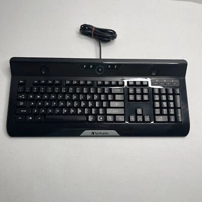 verbatim keyboard ku-0725 Speaker Keyboard Combo With Lights - Image 1 of 3