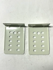 2 Multi drilled L - Brackets 3" x 1" x 2.5" - Picture 1 of 2