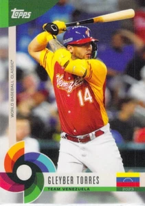 2023 Topps World Baseball Classic Card 14 Gleyber Torres -Free Shipping Always! - Picture 1 of 2