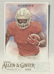 Tarjeta base J.K. Dobbins 2020 Topps Allen & Ginter - jugador de fútbol americano - #152 - Imagen 1 de 1