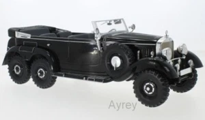 Modelo de coche Mercedes Benz G4 (W31) 6 ruedas coche de carretera diecast negro MCG 18209 1:18th - Imagen 1 de 6