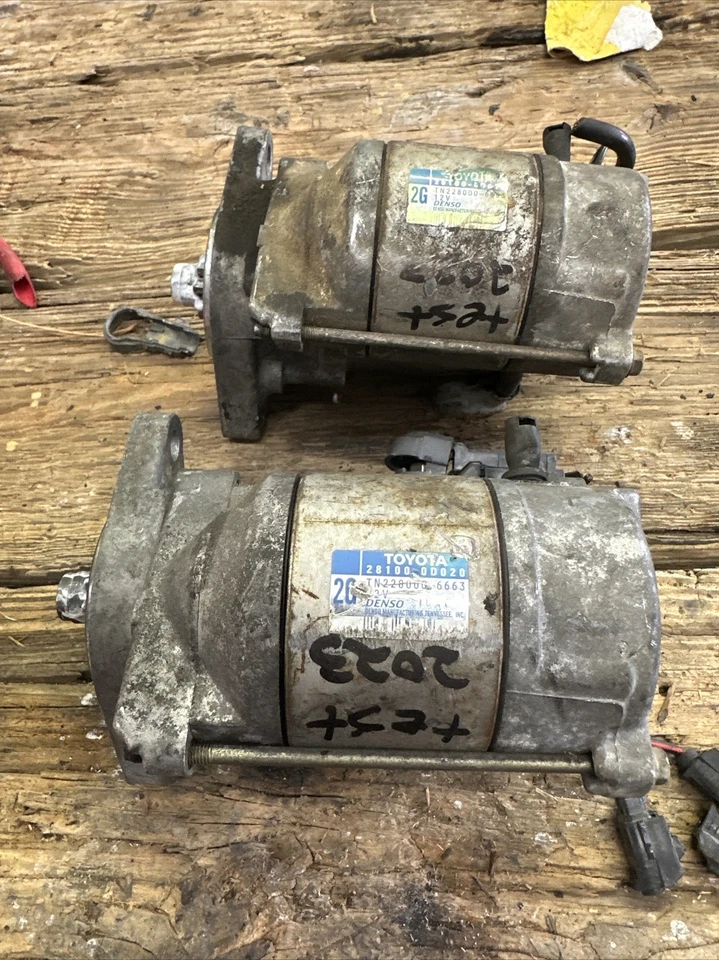 OEM Starter fits Chevrolet Prizm Toyota Corolla 1.8L 1998-2002 28100-0D020 - Image 1 of 4