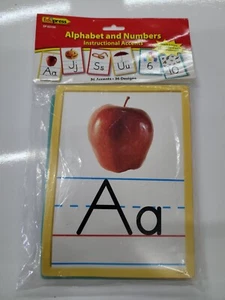 Edupress Alphabet and Numbers Accents, Pack of 36 Multicolored 6" x 8" - Picture 1 of 2