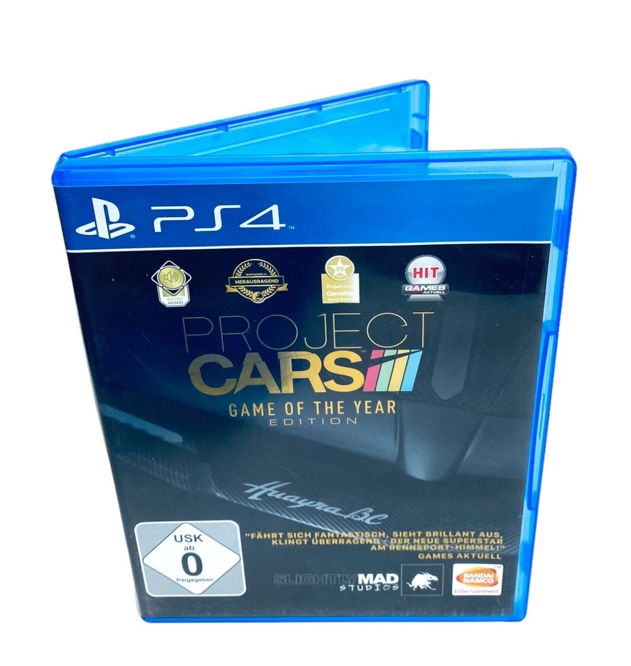 Project CARS: Game Of The Year Edition - Sony Playstation (PS4, 2016) mit OVP - Bild 1 von 1