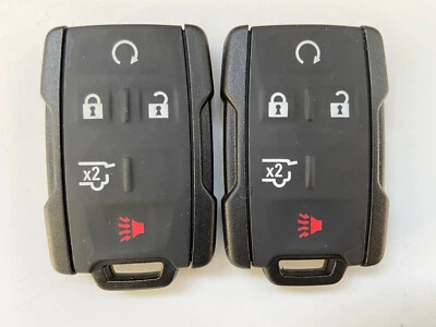 LOT OF 2 CHEVROLET SUBURBAN GMC TAHOE 5 BUTTON KEYLESS REMOTES M3N-32337100 OEM - Image 1 of 4