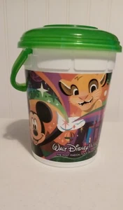 Disney Parks WDW Popcorn Bucket Mickey , Simba, Tiana, Moana With Lid - Picture 1 of 7
