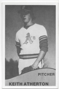 RPPC, KEITH ATHERTON, LANZADOR, ATLETISMO OAKLAND - Imagen 1 de 1