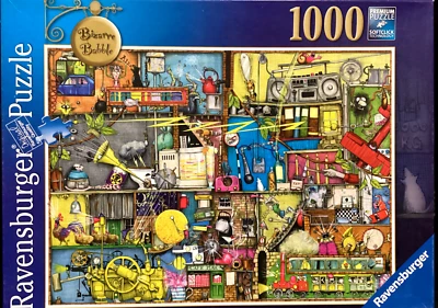 Ravensburger 1000 pc: Bizarre Babble by Colin Thompson 2012 jigsaw puzzle Rare - Image 1 of 2