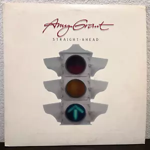 AMY GRANT - Straight Ahead (Myrrh) - 12" Vinyl Record LP - VG - Picture 1 of 3