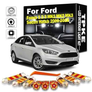 Canbus Car LED Interior Map Dome Light Kit For Ford Focus MK1 MK2 MK3 2000-2018 - Picture 1 of 9