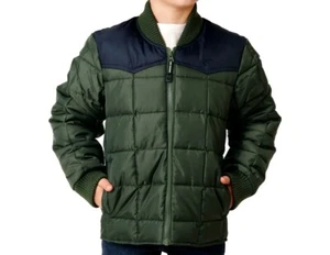 Roper Western Jacket Boys Contrasting Yoke Olive 03-397-0761-0536 GR - Picture 1 of 2