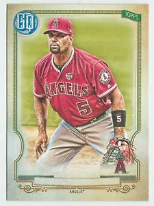 Targa mancante Topps Gypsy Queen 2020 parallela #204 Albert Pujols Angels - Foto 1 di 1