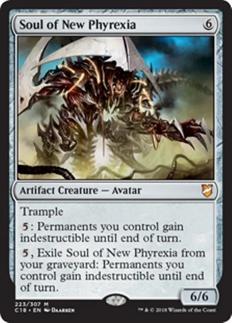 MTG - SOUL OF NEW PHYREXIA - Commander 2018 (M) - Image 1 of 1