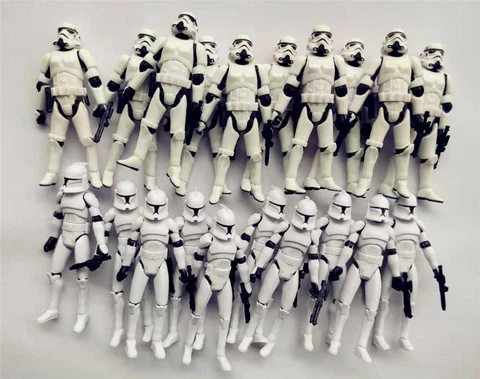 lot Star Wars Stormtroopers Clone Trooper action FIGURE 3.75" Cover