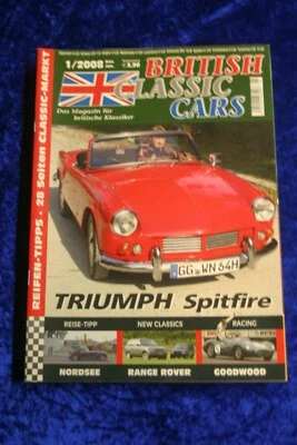 Auto Classiche Britanniche 1/08 Triumph Spitfire Range Rover Goodwood - Immagine 1 di 2