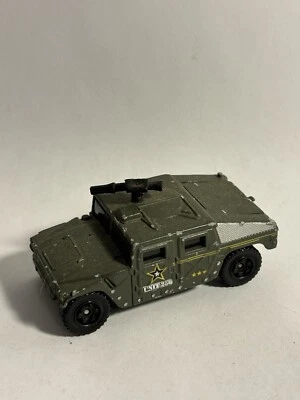 Matchbox #3 1994 vehículo Hummer verde militar del ejército 1:70 raro original Foto 1 de 4