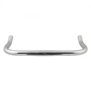 ORIGIN8 BIKE BICYCLE HANDLEBAR ROAD ALLOY BULLHORN 26.0x400N SILVER - Picture 1 of 1
