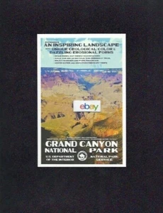 GRAND CANYON NATIONALPARK ARIZONA LITHO 2017 DECKER POSTKARTE - Bild 1 von 2