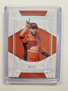BUBBA WALLACE 2022 National Treasures Racing BASE SP #/15 - Imagen 1 de 2
