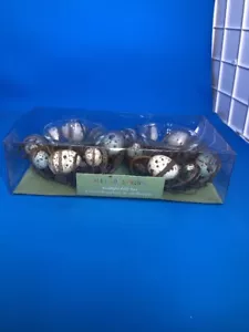 Pier 1 Imports NWT Easter Spring EGG TEALIGHT CANDLE HOLDER SET - Picture 1 of 7